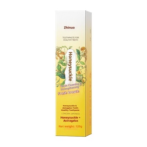 Dentifrice <span class=keywords><strong>ZANO</strong></span> Menthe Fraîche et Astragale Or et Argent Nettoyage en Profondeur Doux pour une Haleine Fraîche Élimine les Taches Dentaires Usage Domestique - Product Image 5