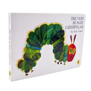 Заводская изготовленная на заказ настольная книга Очень голодная гусеница Eric Carle книжная печать для детей