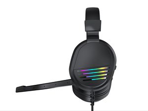 Haute qualité USB LED bandeau pliable Microphone <span class=keywords><strong>PC</strong></span> ordinateur <span class=keywords><strong>casque</strong></span> de jeu <span class=keywords><strong>casque</strong></span> <span class=keywords><strong>Gamer</strong></span> Auriculares - Product Image 6