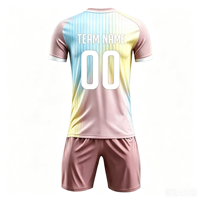 Maglie da calcio da uomo 2026 leggere 100% poliestere con stampa a trasferimento termico traspiranti a manica lunga per squadre di calcio competitive all'ingrosso