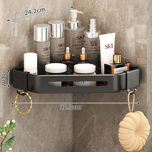 Étagères d'<span class=keywords><strong>angle</strong></span> murales en alliage d'aluminium pour <span class=keywords><strong>salle</strong></span> <span class=keywords><strong>de</strong></span> <span class=keywords><strong>bain</strong></span>, usage domestique et hôtelier, étagère <span class=keywords><strong>de</strong></span> douche, vente en gros, stockage commercial - Product Image 5