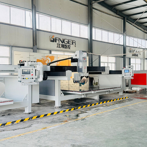 Machine de découpe à pont CNC GANGER GQ-3220BM à 4+1 axes pour dalles de pierre, avec lame de 350 mm, 400 mm - Product Image 3