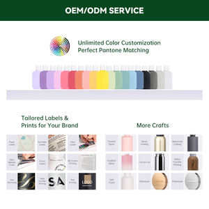 Tarro de crema de cosméticos de plástico de 1 oz con logotipo personalizado con <span class=keywords><strong>tapa</strong></span> colorida para mantequilla corporal, cuidado de la piel, Crema para Ojos, lápiz labial - Product Image 5