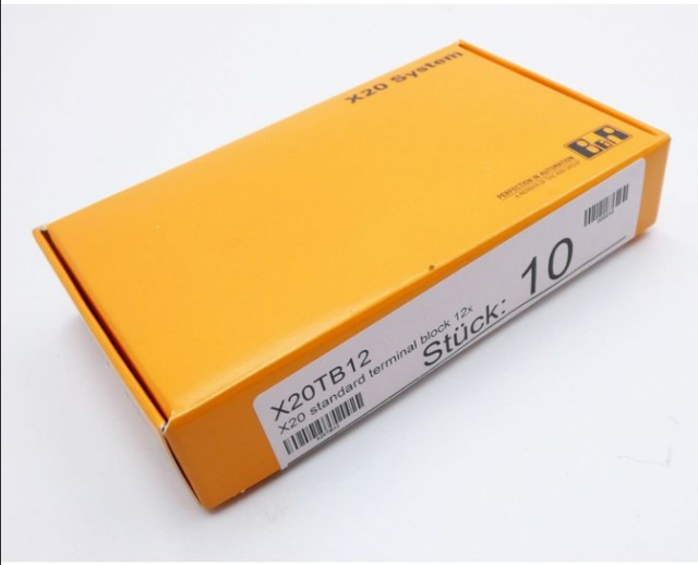 B&R X20TB12,Signal Connection,Cable Termination,Plastic Push-In X20 Terminal Block