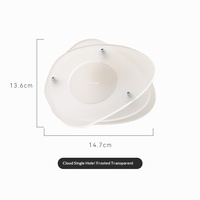 KEEZONE Ustensiles à café : Support à tasses en acrylique COMBO, Plateau à café pour préparation pour le thé ou le café, Un grain, trois boissons, Fabriqué en Chine
