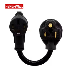 NEMA 6-50P Để 15-50R RV <span class=keywords><strong>Adapter</strong></span> Dây 50 Amp 250V Với Sjtw Dây Đồng Máy Sấy Outlet Đối Với Chúng Tôi Tiêu Chuẩn EV Bộ Sạc - Product Image 2