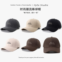 Topi Baseball Snapback 6 Panel Bordir Huruf Gaya Vintage Unisex, 100% Katun, Dapat Disesuaikan, Cocok untuk Semua Musim, Menyempurnakan Bentuk Wajah