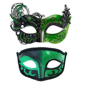 Masques de cosplay tendance en PVC, masques de mascarade vénitiens, costume de fête d'Halloween, carnaval pour femmes et hommes - Product Image 4