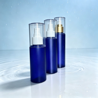Emballage cosmétique personnalisé OEM de 100 à 150 ml, flacon pompe en plastique PET avec pulvérisateur pour sérum de soin de la peau