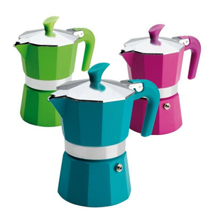 2025 aluminio <span class=keywords><strong>Moka</strong></span> Express 6 tazas estufa Espresso <span class=keywords><strong>Moka</strong></span> Pot aluminio personalizado Espresso capuchino cafetera - Product Image 5