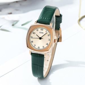 Reloj de cuarzo para estudiantes de moda minimalista coreano con esfera pequeña de estilo retro - Product Image 2