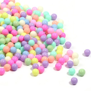 Colorful <b>Plastic</b> DIY Accessories Light Series 6mm No-Hole <b>Beads</b> Loose Acrylic <b>Beads</b> for Pendant Earrings Clothing Jewelry - Product Image 4