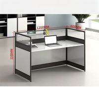 Ensemble de bureaux modernes en open space avec cloisons pour bureaux et écoles