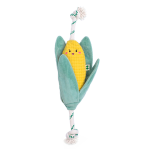 2025 Hot New Dog <strong>Toy</strong> Customizable Corn Hemp Rope Dog <strong>Squeaker</strong> Comfort <strong>Toys</strong> <strong>for</strong> Big Dogs - Product Image 1