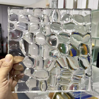 Brique de verre décorative innovante en cristal de glace pour cloisons intérieures et extérieures, matériaux de construction en cristal pour salles de bain, bloc de verre
