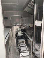 Camion de restauration rapide SANSHELL personnalisé, cuisine mobile, remorque de concession alimentaire pour la vente de snacks et les services de traiteur