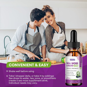 Натуральный жидкий экстракт морских водорослей 7-в-1 с добавкой корня лопуха для суставов, пищеварения, щитовидной железы, волос и кожи - Product Image 5