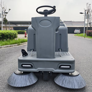 Nueva Máquina de Limpieza en Seco con Operador a Bordo, Motor Eléctrico de 48V <span class=keywords><strong>1610W</strong></span>, 580kg, Barredora de Suelos para Almacenes y Fábricas, 1 Año de Garantía - Product Image 6