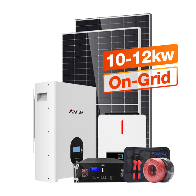 Home Solar Energy System Complete Kit 5kw 10kw 15kw 100kw Solar Panels System 100kw 1mw Solar System for Commercial Use