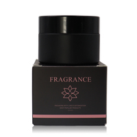 Cosmétiques Offre Spéciale 5ml 10ml 15ml 20ml 30ml 50ml 60ml 100ml 200ml bocal en verre noir mat personnalisé avec boîte d'emballage