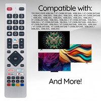 SHWRMC0134 télécommande vocale Compatible avec pour Sharp Aquos 4K TV 4T-C50BL2IF2AB 50BL2KA SH-V5 DH2006122573 DH2006135847