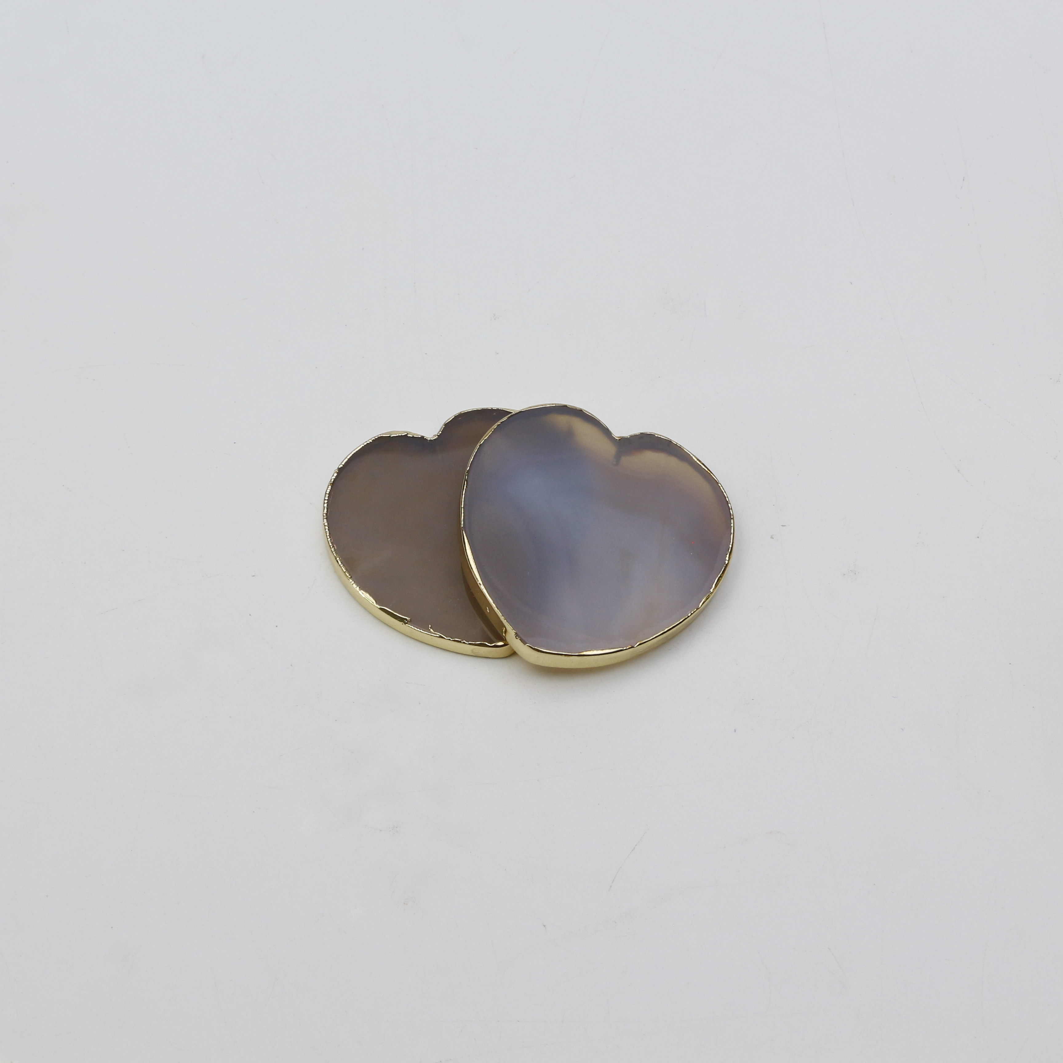 B2# Agate grise coeur