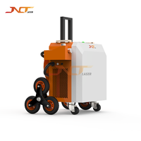 Nouvelle machine de nettoyage au laser pulsé refroidie par air 1000W, grande surface, industrielle, pour l'élimination de la rouille et de la peinture, portable, pour pierre/métal, laser JPT