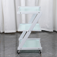Nouvelle chariot de rangement silencieux de haute qualité pour salon de beauté