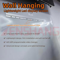Kotak lampu Led magnetik poster film LED iklan dalam ruangan kustom bingkai alumunium ramping Led kotak lampu tampilan layar