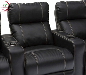 Geeksofa, juego de sofá eléctrico de lujo moderno, ajustable <span class=keywords><strong>para</strong></span> cine en casa y cine <span class=keywords><strong>para</strong></span> uso escolar, muebles de <span class=keywords><strong>teatro</strong></span> - Product Image 5