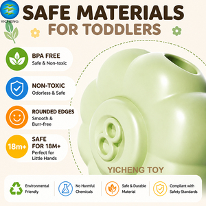 NEW Toddler Flower Color Number Matching <strong>Pegboard</strong> Toy With Storage Box Early STEM Fine Motor Learning Toys CE CPC Certified - Product Image 5