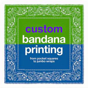 Pañuelo Personalizado con Logotipo y Texto, Pañuelo Multifuncional Resistente para Cuello y Manos, para Hombre - Product Image 2