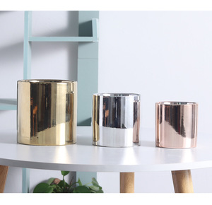 Florero <span class=keywords><strong>de</strong></span> cerámica pequeño para plantas <span class=keywords><strong>suculentas</strong></span>, macetas doradas <span class=keywords><strong>y</strong></span> plateadas para decoración del hogar, bonsái, gran oferta, 2023 - Product Image 4