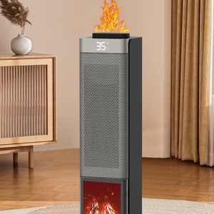 Calentador Eléctrico Metálico PTC Infrarrojo de 2000W, Calentamiento Rápido, Ventilador para Baño de Bebés, Escritorio, Protección Contra Sobrecalentamiento, Clase de Eficiencia Energética - Product Image 2