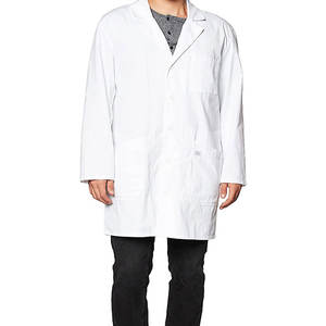 2022 prix d'usine élégant blanc manteaux de laboratoire coton hôpital médecin uniformes dans un style unique pour une utilisation en été et en hiver - Product Image 6