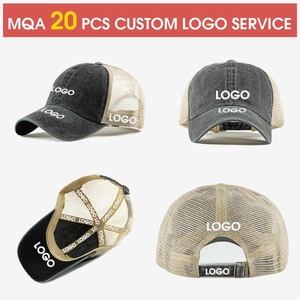 Vente en gros Casquette de camionneur hollandais nostalgique vintage 6 panneaux avec dos en maille réglable Logo personnalisé Casquettes de baseball pour hommes pour sports de plein air - Product Image 3
