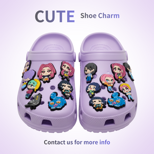 Accesorios Decorativos de PVC para Zapatos, Inspirados en la Música K-Pop y Latina, Coloridos, con Diseño de Cantantes, para Regalo de Fans, Tendencia 2026 - Product Image 5