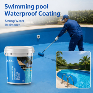 Enduit d'étanchéité écologique et sûr pour poissons, idéal pour bassins à carpes koï, jardins aquatiques, piscines en béton – Seau <span class=keywords><strong>de</strong></span> 20 kg - Product Image 1