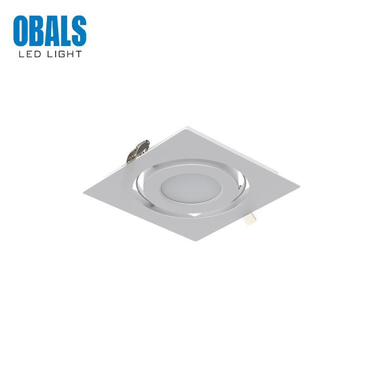 OBALS Ultra Slim Die Casting Aluminum Body 10w 20w 30w Recessed Led Grille Lamp