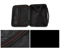 Usine en gros personnalisé universel roue valise costume voyage longue distance en alliage d'aluminium valise grande taille coque dure trolle