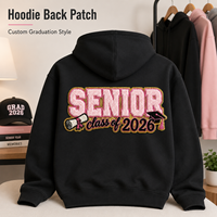 Patchs en chenille personnalisés en gros, Grande taille, Thème Promotion 2026, pour vestes et sweats à capuche, Vente en gros