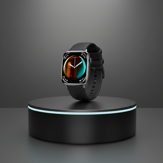 Advanced W06A Unisex 1.75-Inch AMOLED Touch Smart Watch Android 5-10 Days Battery Sleep Heart Rate Monitor NFC Alarm Silica Gel
