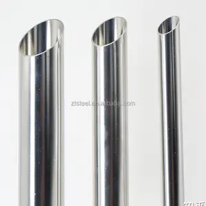 High glossy AISI ASTM 201 304 316L 410 420 cold rolled Pipe Steel Tube Seamless for stair handrail