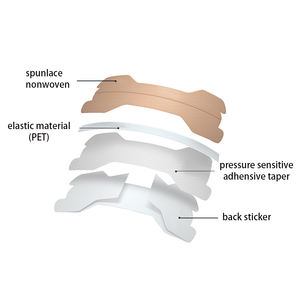 Kunden spezifische selbst klebende Vliesstoff aufnahme Atmen Nasen streifen Starter Sport Nasen band Nasen dilatator Nasen streifen - Product Image 5