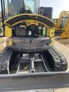 Mini-excavatrice sur chenilles Yanmar Vio55 Vio75 Vio80 d'occasion, haute qualité, prix abordable, composants essentiels, pour usage agricole et domestique, en stock - Product Image 3