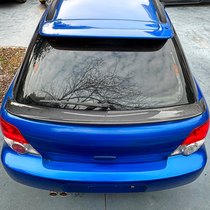 Carbon Look Rear Spoiler Lip Middle Wing Bodykit for <strong>Subaru</strong> Impreza <strong>WRX</strong> 01-07 02 - Product Image 6
