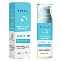 Gel OEM de Ácido Salicílico para el Acné, Reparación Rápida y Efectiva, Anti-Manchas, Reduce Cicatrices de Acné, Reduce Poros, Crema Facial para el Acné