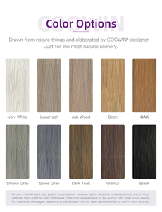 Plancher extérieur coloré de Decking de WPC plusieurs couleurs disponibles - Product Image 4