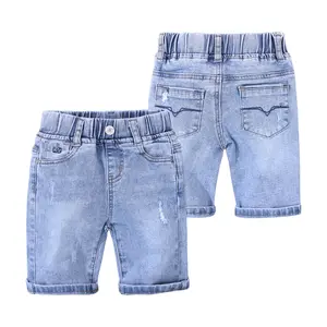 Kinder jeans Sommer lässige Mode mittlere Shorts Hochwertige Jungen-Jeans shorts