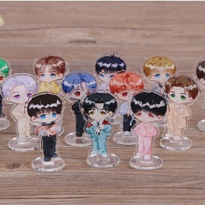 Custom Printed Acrylic Standee Personalized Anime Character Chibi VTuber Art Desk Decor Plastic Crafts Gift